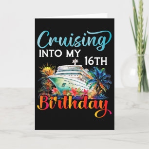 Varen naar mijn 16e verjaardag Cruise Verjaardag R Kaart