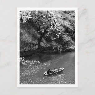 Varen op Chidorigafuchi: Tokyo, Japan Ansichtkaart Briefkaart