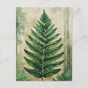 varenbladeren botanisch briefkaart