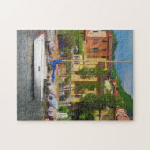 Varenna, Italië op het Comomeer Legpuzzel (Horizontaal)