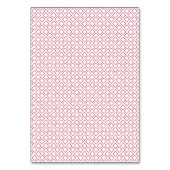 Varens en bessen Winter Trouwtafel Nummer Kaart (Achterkant)