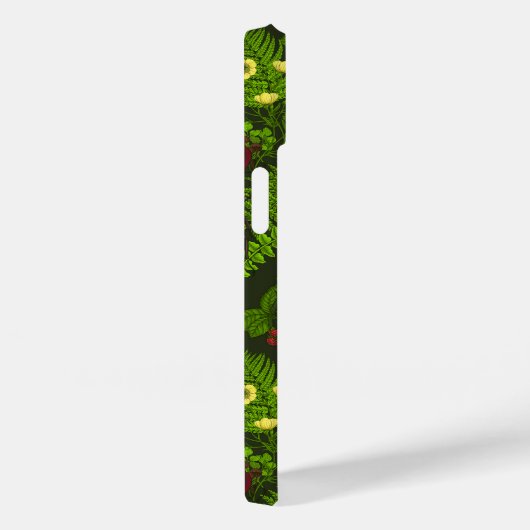 Varens en halskevers, groene bladeren Case-Mate iPhone case (Achterkant / Rechts)