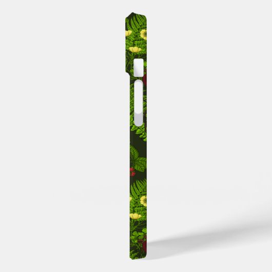 Varens en halskevers, groene bladeren Case-Mate iPhone case (Achterkant / Links)