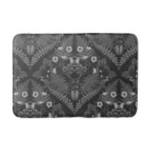 Varens en halskevers, in zwart-wit badmat (Voorkant)