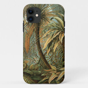 Varens Palmboom Antiek Botanische Varens Kunst iPhone 11 Hoesje