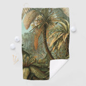 Varens Palmboom Antiek Botanische Varens Kunst Golfhanddoek (Insitu)