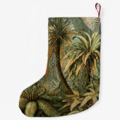 Varens Palmboom Antiek Botanische Varens Kunst Kleine Kerstsok (Achterkant)