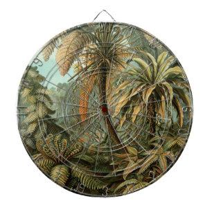 Varens Palmboom Antieke Botanische Varens Kunst Dartbord