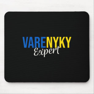 Varenyky Expert Ondersteuning Oekraïne Vlag Oekraï Muismat