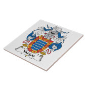 Vargas Family Crest Tegeltje (Zijkant)