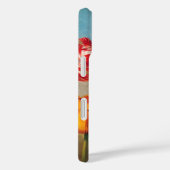  variabele Tulip Flowers in een landschap Case-Mate iPhone Case (Achterkant / Rechts)