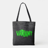 VARIANT Graffiti Groen Tas (Achterkant)