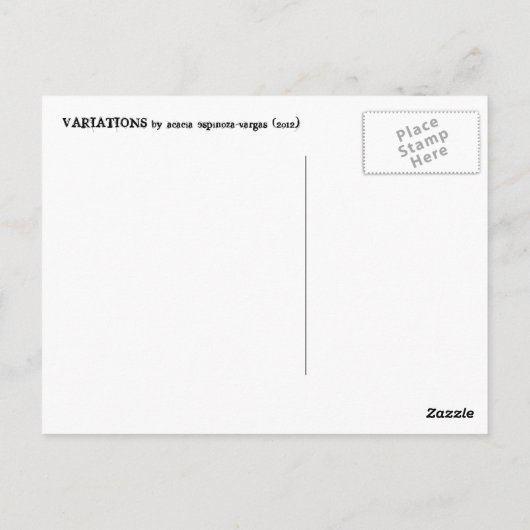 Variaties Briefkaart (Achterkant)