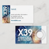 Variation carte de visite 2 (Devant / Derrière)