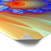 Variation de Fury 2 (12 po x 12 po) Poster d'impre (Coin)