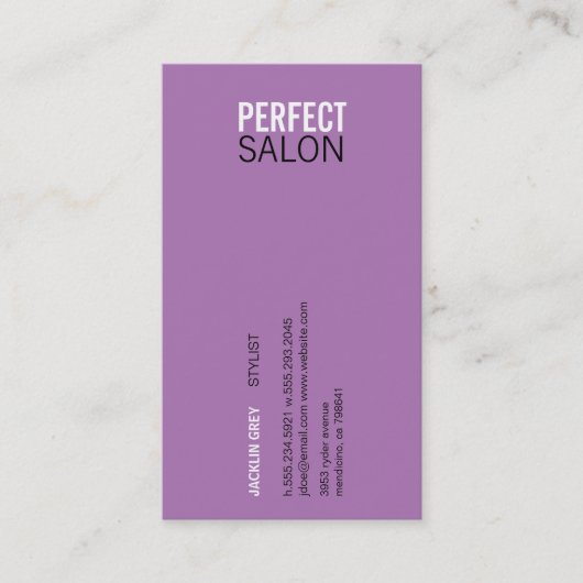 Variation de rendez-vous de type centré (violet) (Devant)