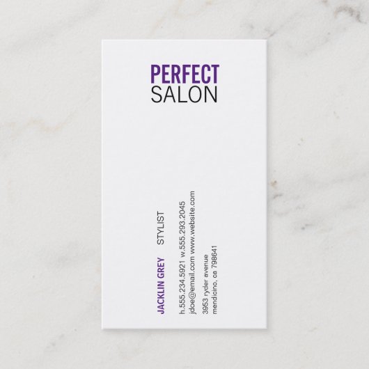 Variation de rendez-vous de type centré (violet) (Devant)
