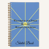 Variation Porch Spirit | Bleu | Carnet d'esquisse (Recto)