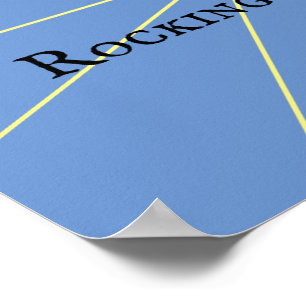 Variation Porch Spirit   Bleu   Poster