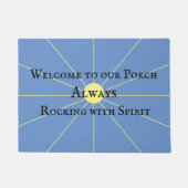 Variation Porch Spirit | Bleu | Tapis (Devant)