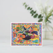 Variation sur carte postale Madonna & Child (Debout devant)