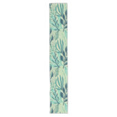 Varied Leaves: Nature's Tapestry Table Runner Lange Tafelloper (Voorkant)