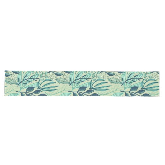 Varied Leaves: Nature's Tapestry Table Runner Lange Tafelloper (Horizontaal)