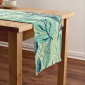 Varied Leaves: Nature's Tapestry Table Runner Lange Tafelloper (Voorbeeld)