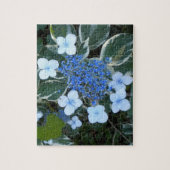 Variegated Blue Hydrangea Legpuzzel (Verticaal)