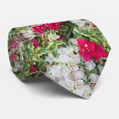 Variegated Bougainvillea Stropdas (Opgerold)