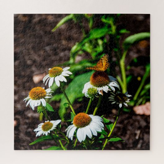 Variegated Fritillary Butterfly Legpuzzel (Verticaal)