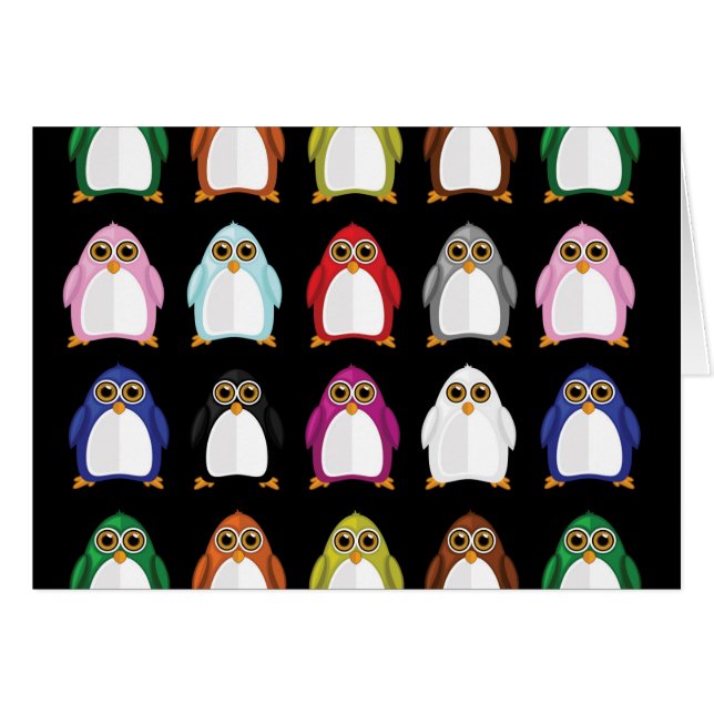 Variété de pingouin (2) (Devant horizontal)