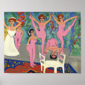 Variëteit Show | Ernst Ludwig Kirchner Poster (Voorkant)