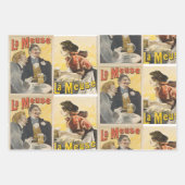 Variëteit Verpakking van drie (3) design van Inpakpapier Vel (Voorkant 3)