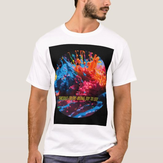 "Variétés de T-shirts dynamiques : Explorez le des (Devant)