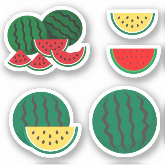 Variety of Watermelon Sticker (Voorkant)