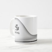 VARIG  Logo - C-47 Plane Koffiemok (Voorkant links)