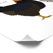 various colors&patterns chickens poster (Coin)