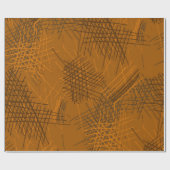 Various Pen Strokes. Seamless Texture with chaotic Cadeaupapier (Vlak)