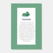 Variscite Crystal Betekenis Sieraden Post-it Notit Post-it® Notes (Voorkant)