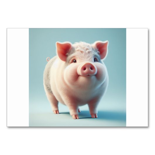 Varken (豚 / ぶた) - Japans Flash Kaarten (Voorkant)