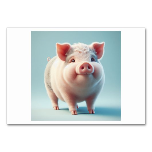 Varken (돼지) - Koreaanse Flash Kaarten (Voorkant)