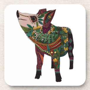 varken 2 bier onderzetter