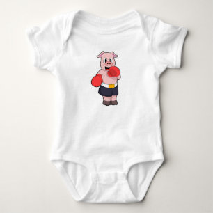 Varken als Boxer bij Boxing Romper