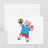 Varken bij Handbal Sporten Briefkaart (Voorkant / Achterkant)