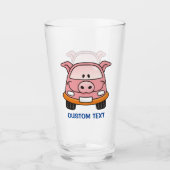 Varken Cartoon Auto Glas (Voorkant)