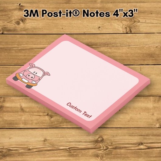 Varken Cartoon Auto Post-it® Notes