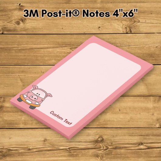 Varken Cartoon Auto Post-it® Notes
