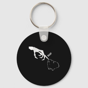 Varken Enge Skelet Hand Boop Grappig Griezelen Hal Sleutelhanger