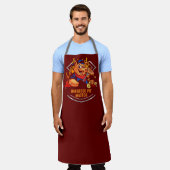 Varken Hog Barbecue Pit Master Fun Schort (Gedragen)